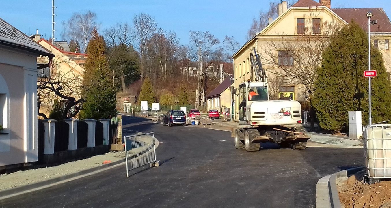 Modernizace silnice č. III/3089 ve Smiřicích