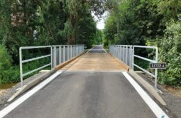 Rekonstruovaný most Pamětník